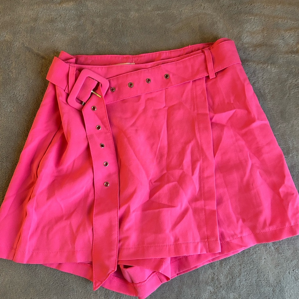 Stylish Pink Women's Skort